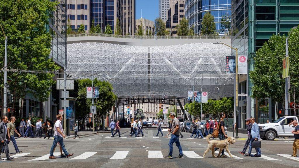 Eines der Nummer 1 Projekte der Prix Versailles 2020: Das Salesforce Transit Center
