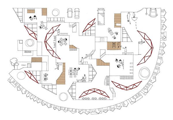 Layout, Synegic, Japan