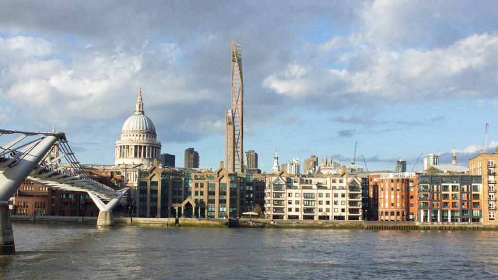 Oakwood Timber Tower, London, PLP Architecture