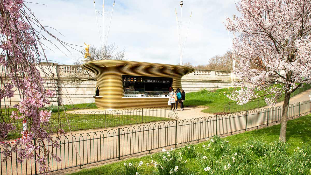 Kiosk Buckingham, Mizzi Studio, London