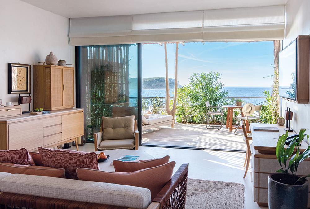 Gute Aussichten: Das „Six Senses“ Resort in der Xarraca Bucht auf Ibiza. (Bild: Six Senses Hotels, Resorts & Spas)
