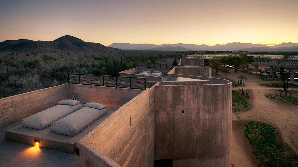 Betonfassade, Paradero Todos Santos, Baja California