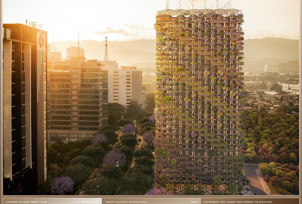 Zukunft wächst im „Rainbow Tree“. (Bild: Vincent Callebaut Architecture)