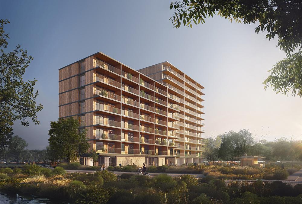 The new timber complex “Valckensteyn”(Image: Powerhouse Company)