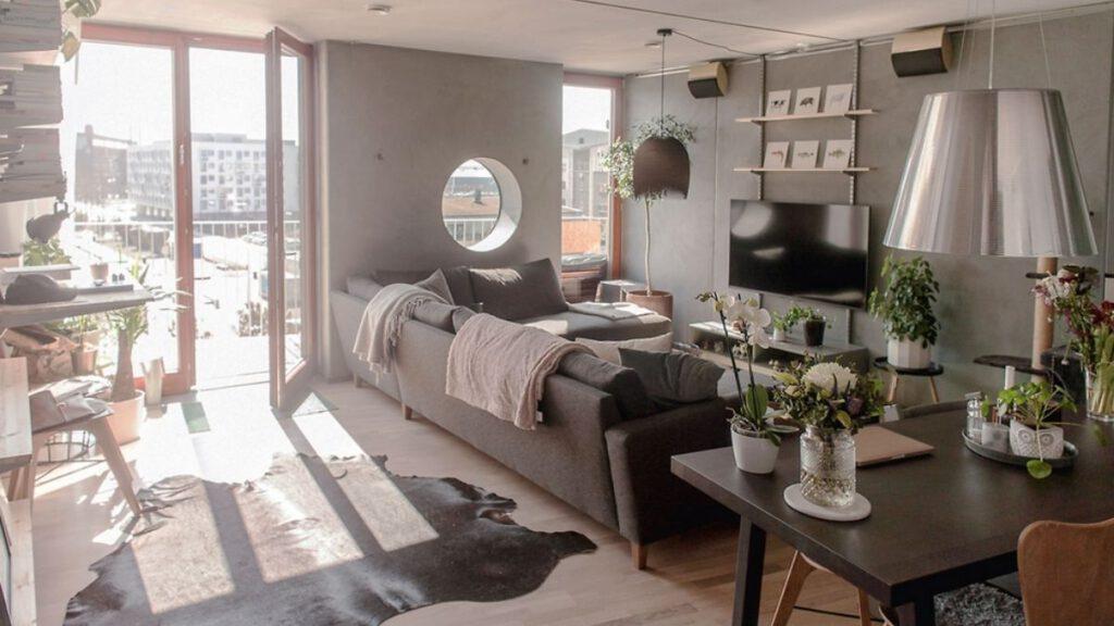 lichtdurchflutete Wohnung