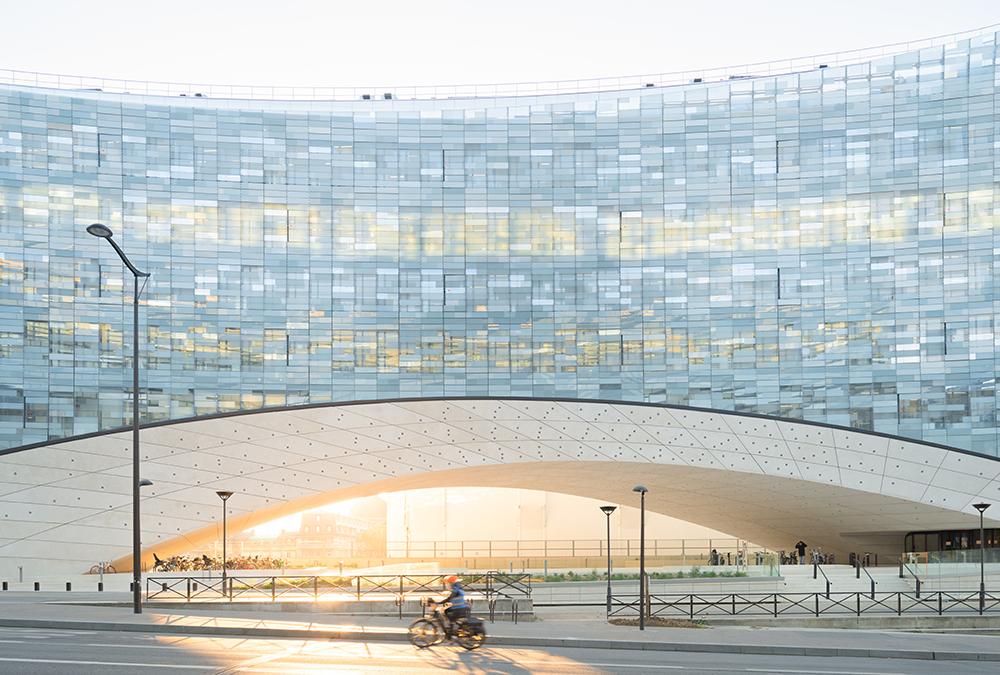 Gigantische Pracht mit Glasfassade: Snøhettas Design des „Le Monde“ Hauptquartiers. (Bild: Marwan Harmouche)