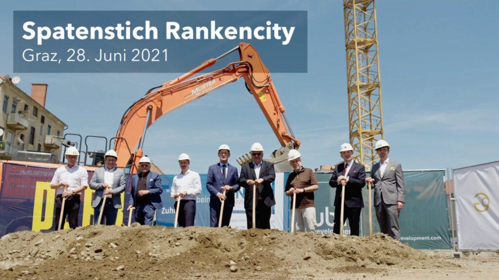 Rankencity Graz - Spatenstich