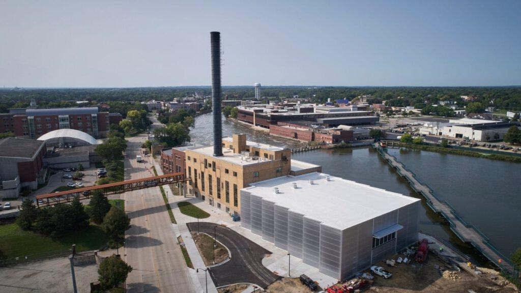 Powerhouse von Studio Gang, ehemaliges Kraftwerk in Beloit in Wisconsin