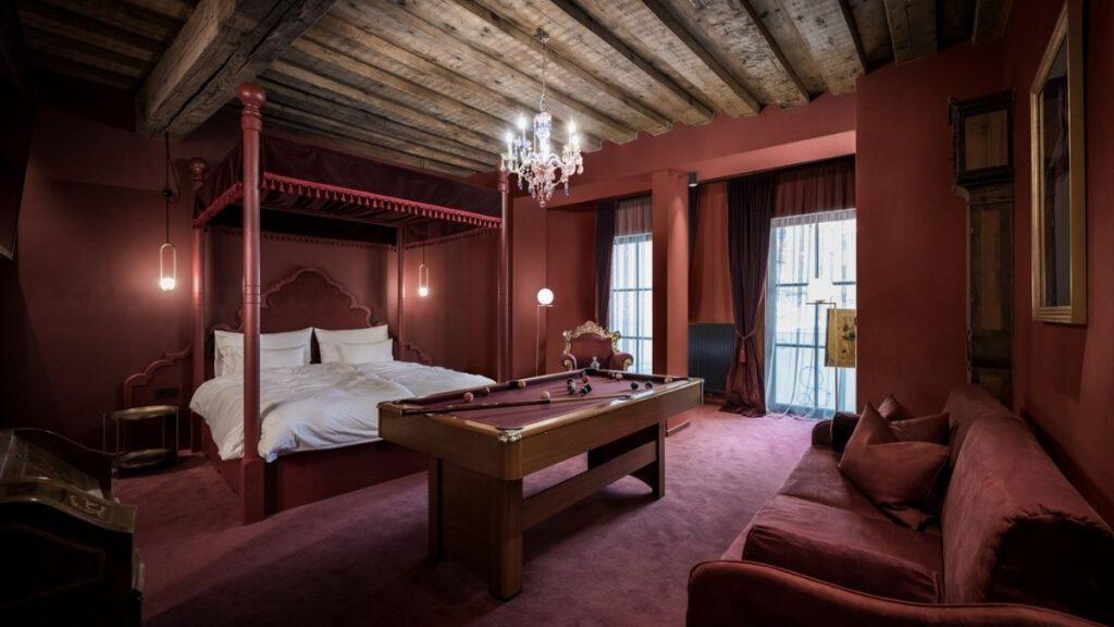 die Zimmer im Hotel aus dem 15. Jahrhundert: Verspielt und voller Überraschungen