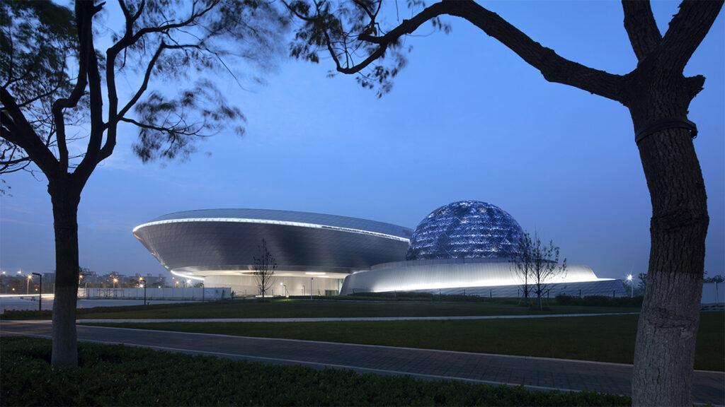 Chinas himmlisches Astronomie-Museum. (Bild: ArchExists)