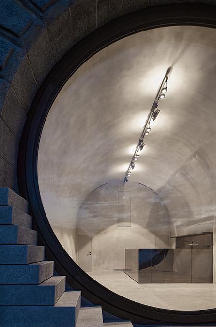 Architect Petr Janda redesigned the old vaults along the riverfront in Prague (Credit: BoysPlayNice)