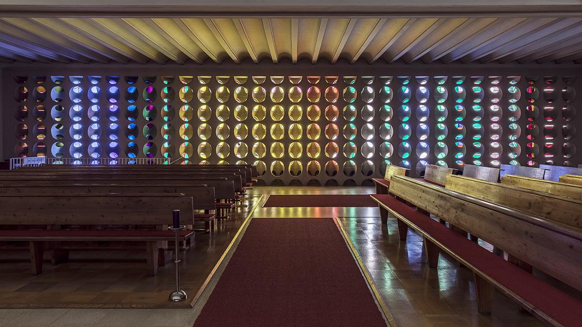 Erwin Hauer, Don Bosco-Kirche, Mid-Century Vienna