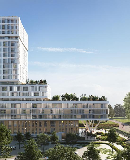 Floating Gardens will create 190 apartments. (Credit: A2 Studio)