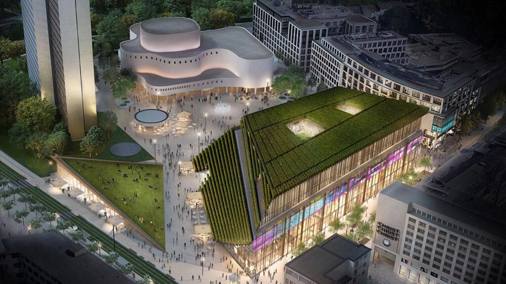 Mit dem Projekt „Kö-Bogen 2“ hat die CENTRUM Gruppe Europas größte Grünfassade geschaffen. (Bild: CENTRUM Gruppe)