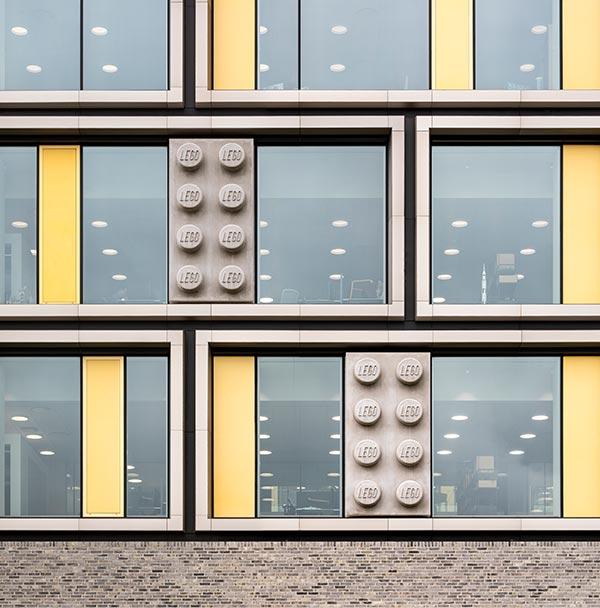 Fassade, Lego Campus, C.F. Møller 