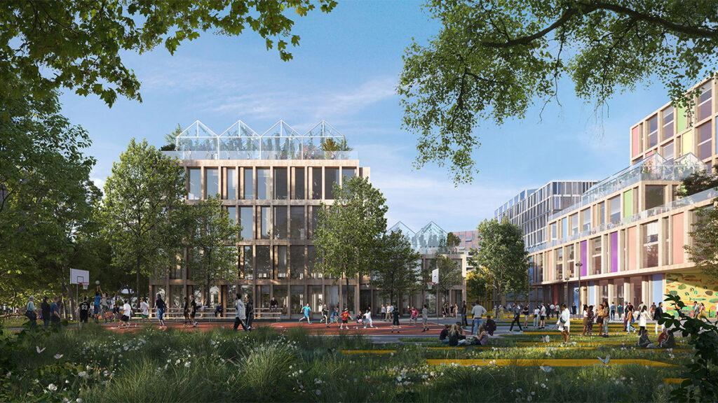 Ein Stadtteil wird neu geboren: Henning Larsens Masterplan für Downsview. (Bild: Aesthetica)