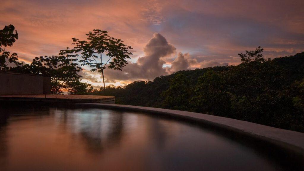 Abendstimmung bei den Coco Villas