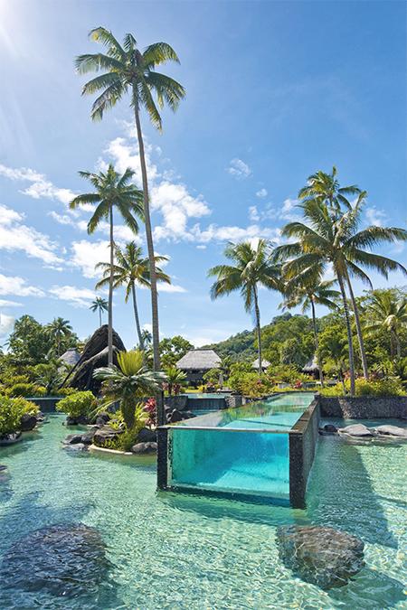 COMO Hotels und Resorts, Laucala Island: Der Haupt-Pool. (Bild: COMO Hotels und Resorts) 