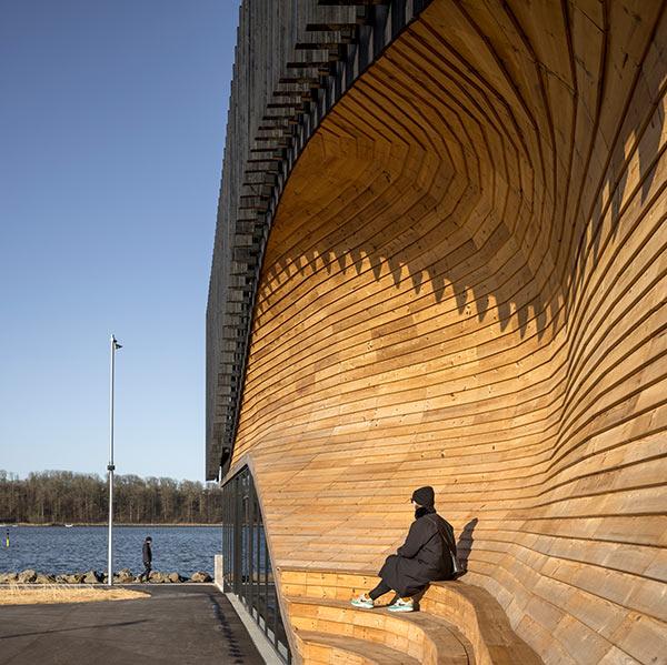 Welle, Lemvig Klimatorium, 3XN