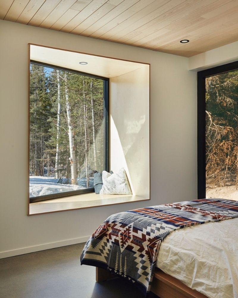 Zimmer mit Aussicht – mitten im Wald in Québec