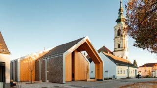Das neue Gemeindezentrum in Großweikersdorf entworfen von smartvoll