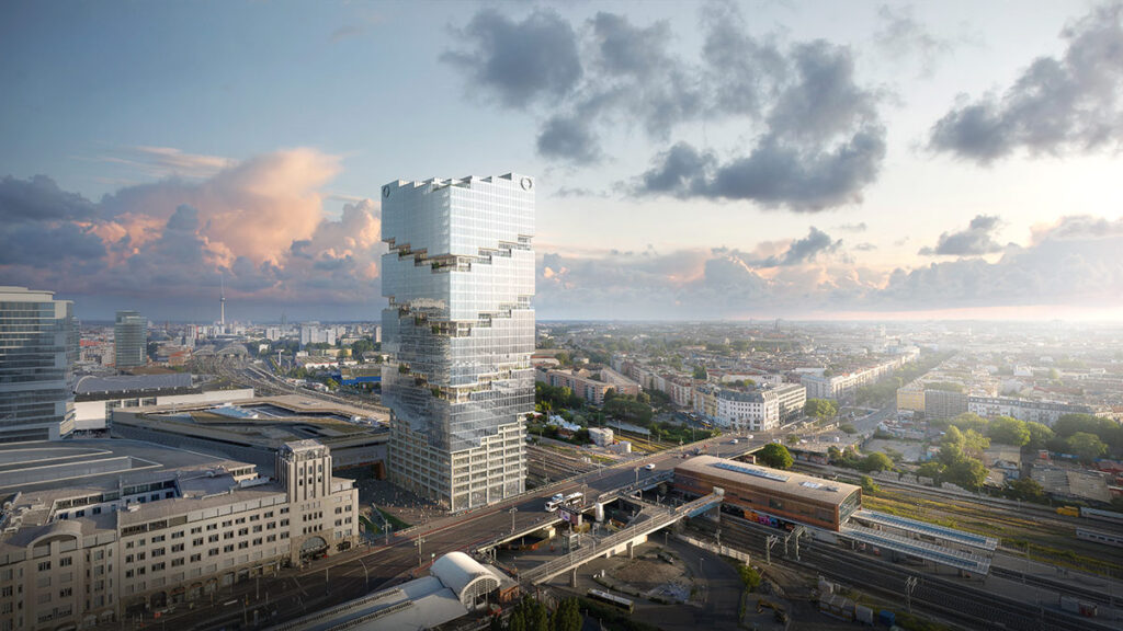 Edge East Side Tower, Berlin, Bjarke Ingels