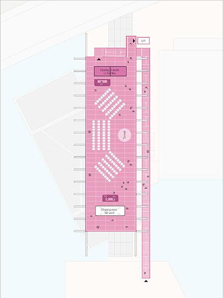 „The Podium“: Über den Dächern von Rotterdam. (Bild: MVRDV)