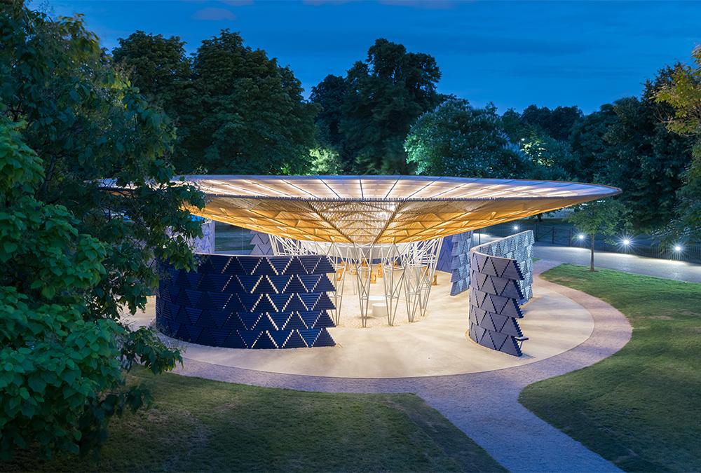 Francis Kérés Serpentine Pavilion in London (2017). (Bild: Iwan Baan)