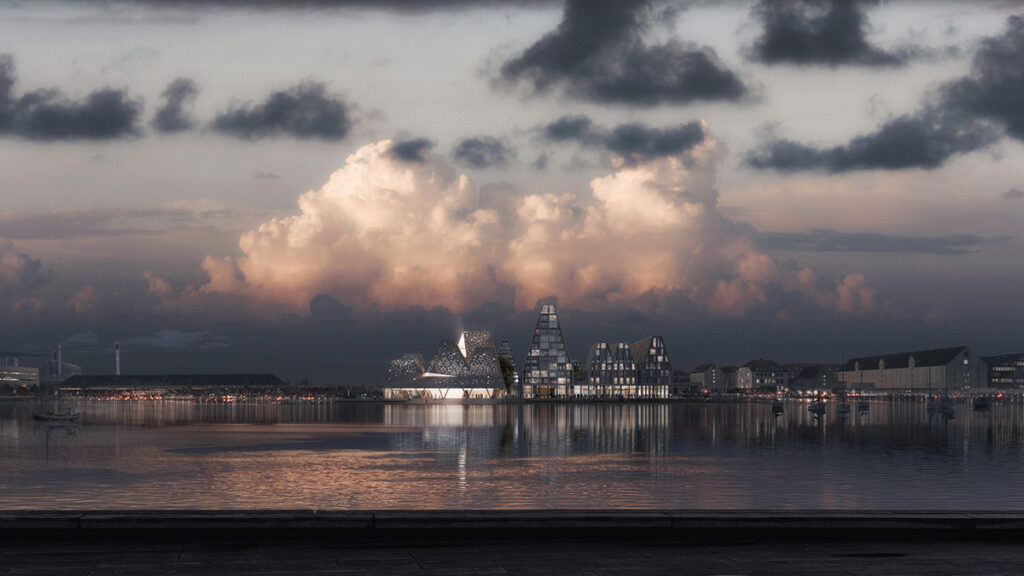 Water Culture House, Kengo Kuma, Paper Island, Kopenhagen