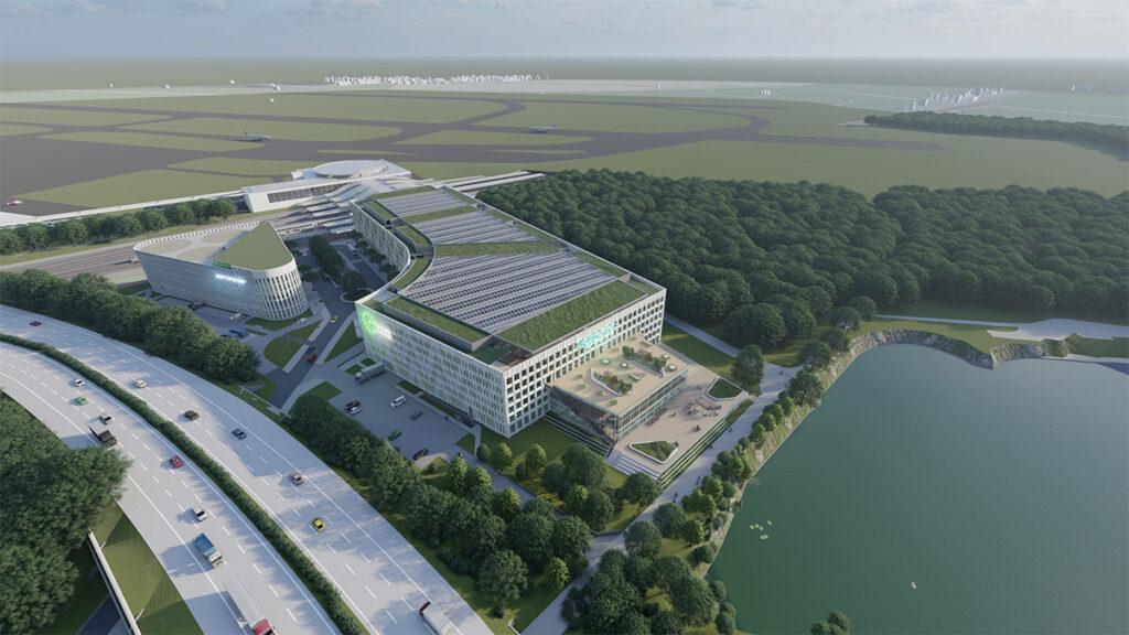 Ein neuer  Hotspot für die Entwicklung grüner Zukunfts-Ideen: Nach Berlin bekommt nun auch Düsseldorf einen EUREF-Campus. (Bild: EUREF AG)