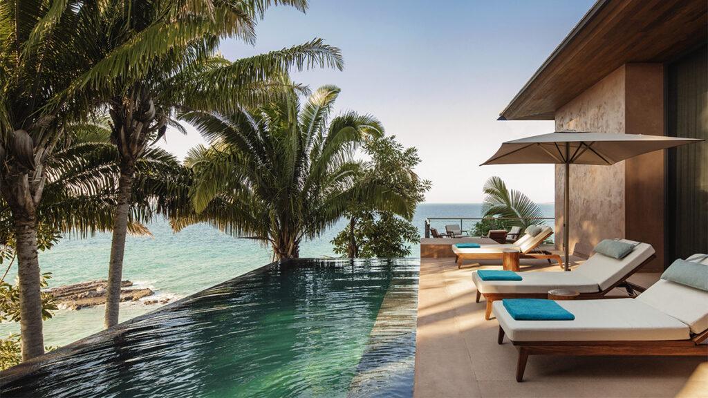 Grüner Luxus: Eine Pool Villa des One&Only Mandarina in Mexiko. (Bild: One&Only Mandarina)