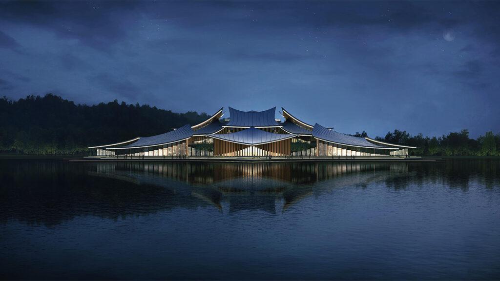 „Seestern“ Tianfu Conference Center. (Bild: MARS Studio)