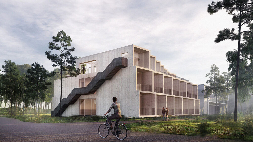 Hotel Green Solution House, 3XN/GXN, Bornholm, Dänemark