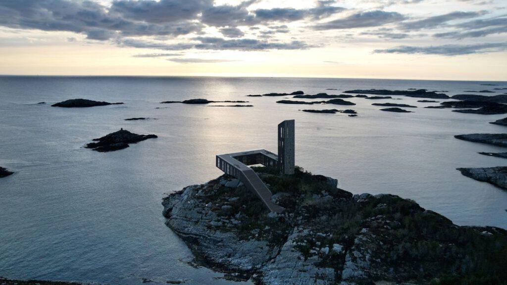 Fedje Hotel in Norwegen