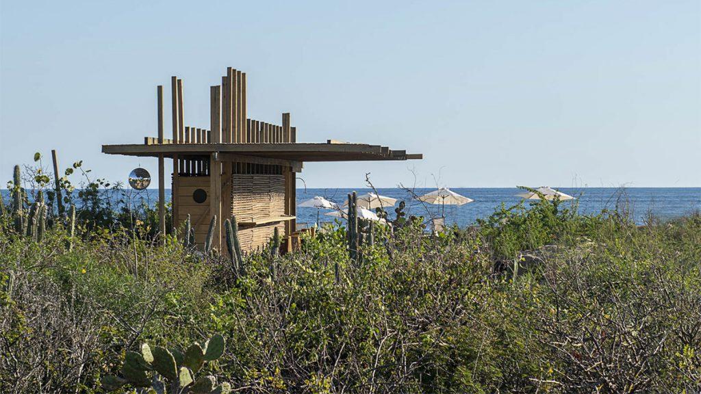 Faszinierend „anders“, von Grund auf mexikanisch: Das neue Hotel „Terrestre“ in Puerto Esplendido. (Bild: Jaime Navarro)