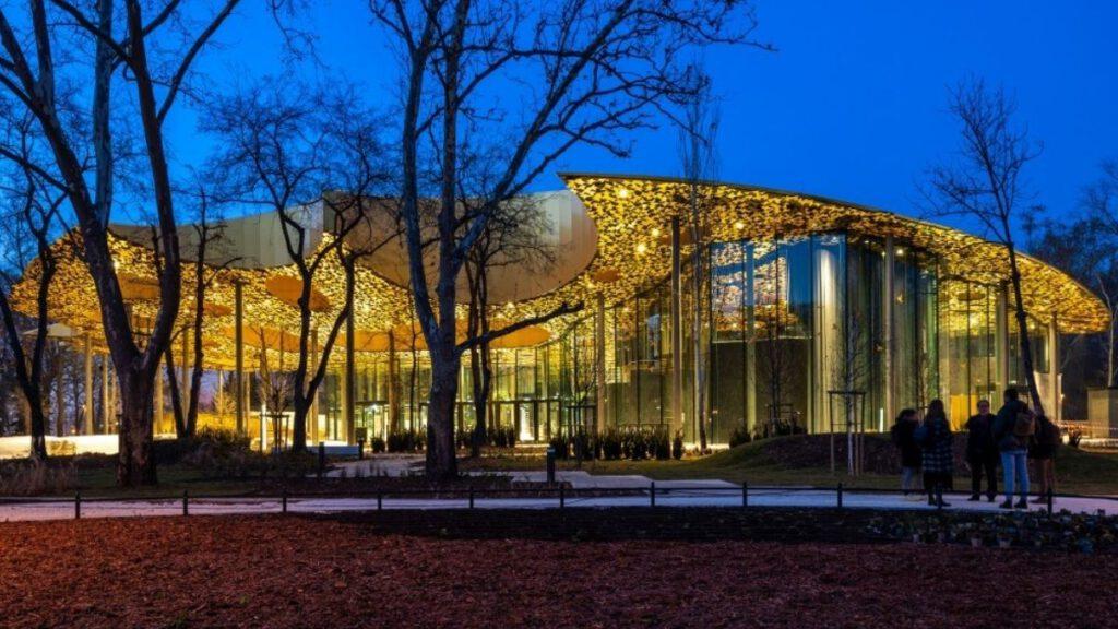 House of Hungarian Music nach dem Entwurf von Sou Fujimoto Architects