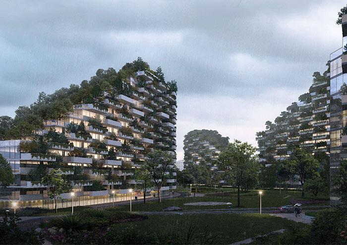 Liuzhou Forest City, China, Stefano Boeri Architetti