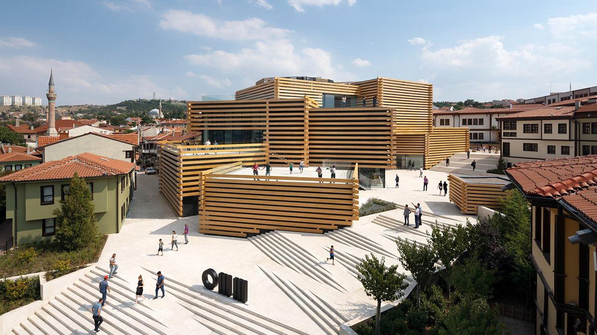 Odunpazari Modern Museum, Kengo Kuma, Eskisehir