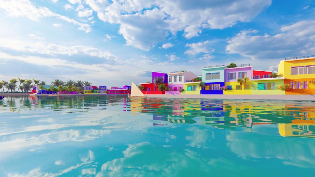 The developers of Maldives Floating City, Dutch Docklands, have thought of everything – even the shadow impact and coral growth on the underside.