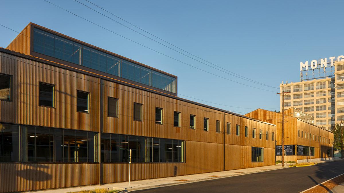 Straßenansicht, Redfox Commons, Lever Architecture