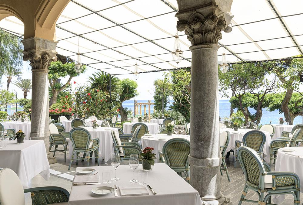 Das zauberhafte Restaurant des Hotels „Villa Igiea“. (Bild: Rocco Forte Hotels)