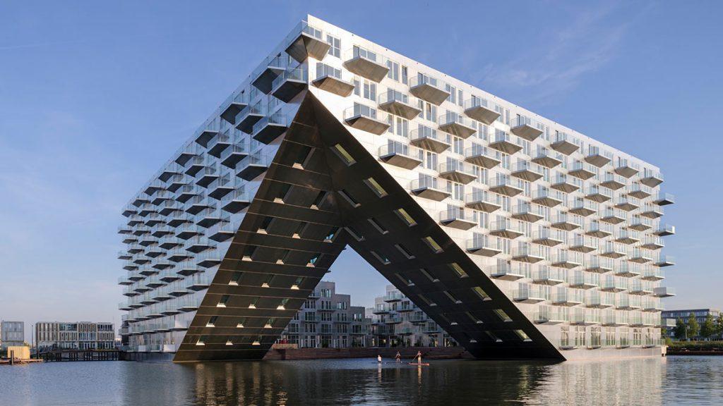 Sluishuis, BIG, Barcode Architects, Amsterdam