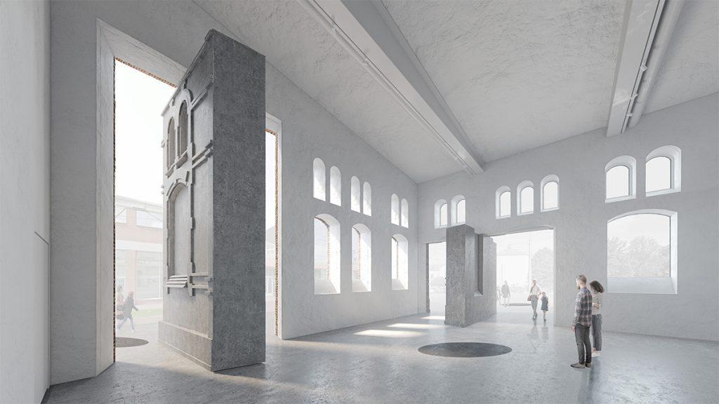 Hell, modern und offen: Die Ausstellungsräume der von KWK Promes designten, neuen Kunstgalerie „Plato“. (Bild: Luxigon)