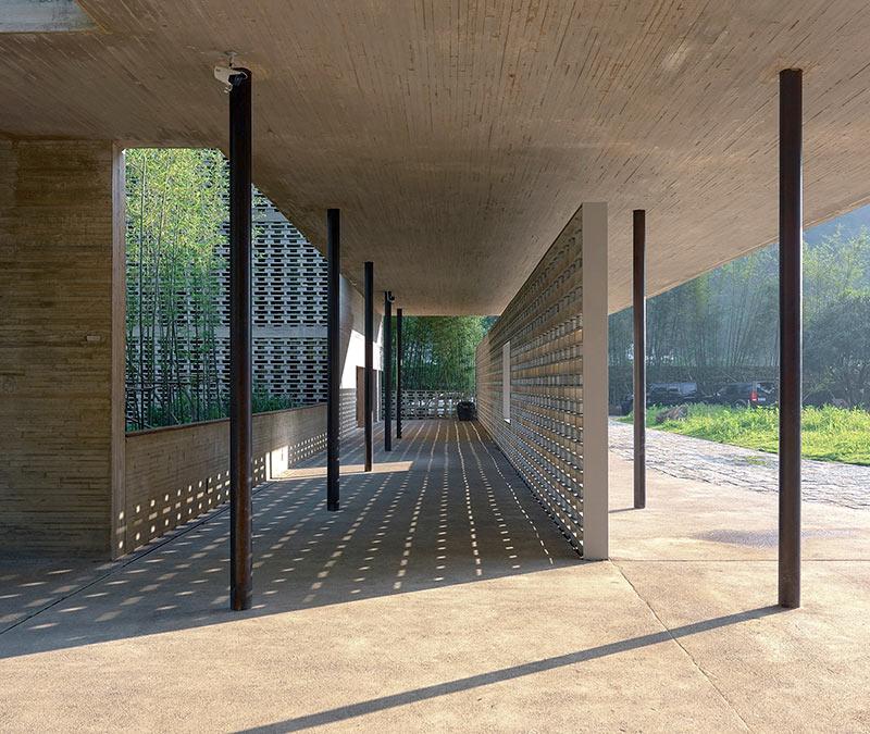 Wandscreen, Alila Yangshuo Hotel, Vector Architects, Gunagxi, China