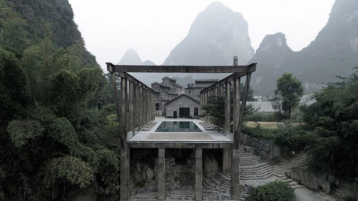 Pool, Alila Yangshuo Hotel, Vector Architects, Gunagxi, China