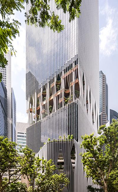 CapitaSpring: Hoch hinaus in Singapur. (Bild: Finbarr Fallon)