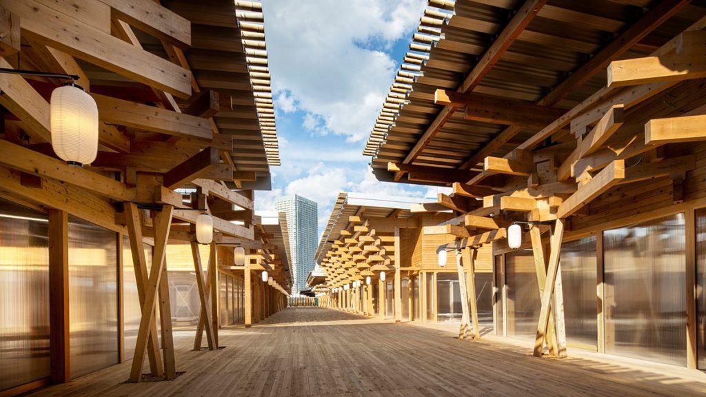 Athlete's Village Plaza, Tokio, Nikken Sekkei