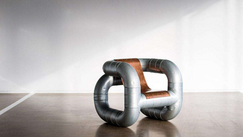 OFIS, Lucas Muñoz, Tubular Armchair