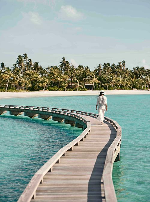 Der Bird Island Walkway ist eine der vielen Möglichkeiten die Natur der Inseln zu entdecken. (Bild: Patina Maldives)