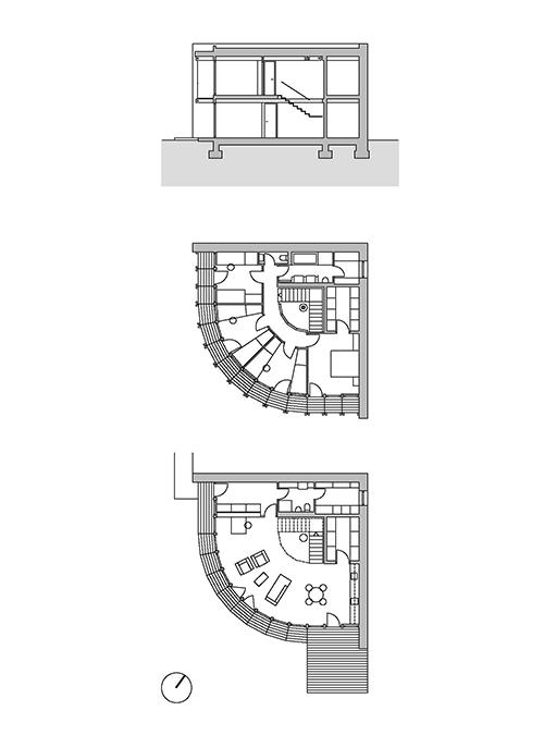 Das „Sonnenfächer-Passivhaus“ (Bild: Stempel & Tesar architekti)